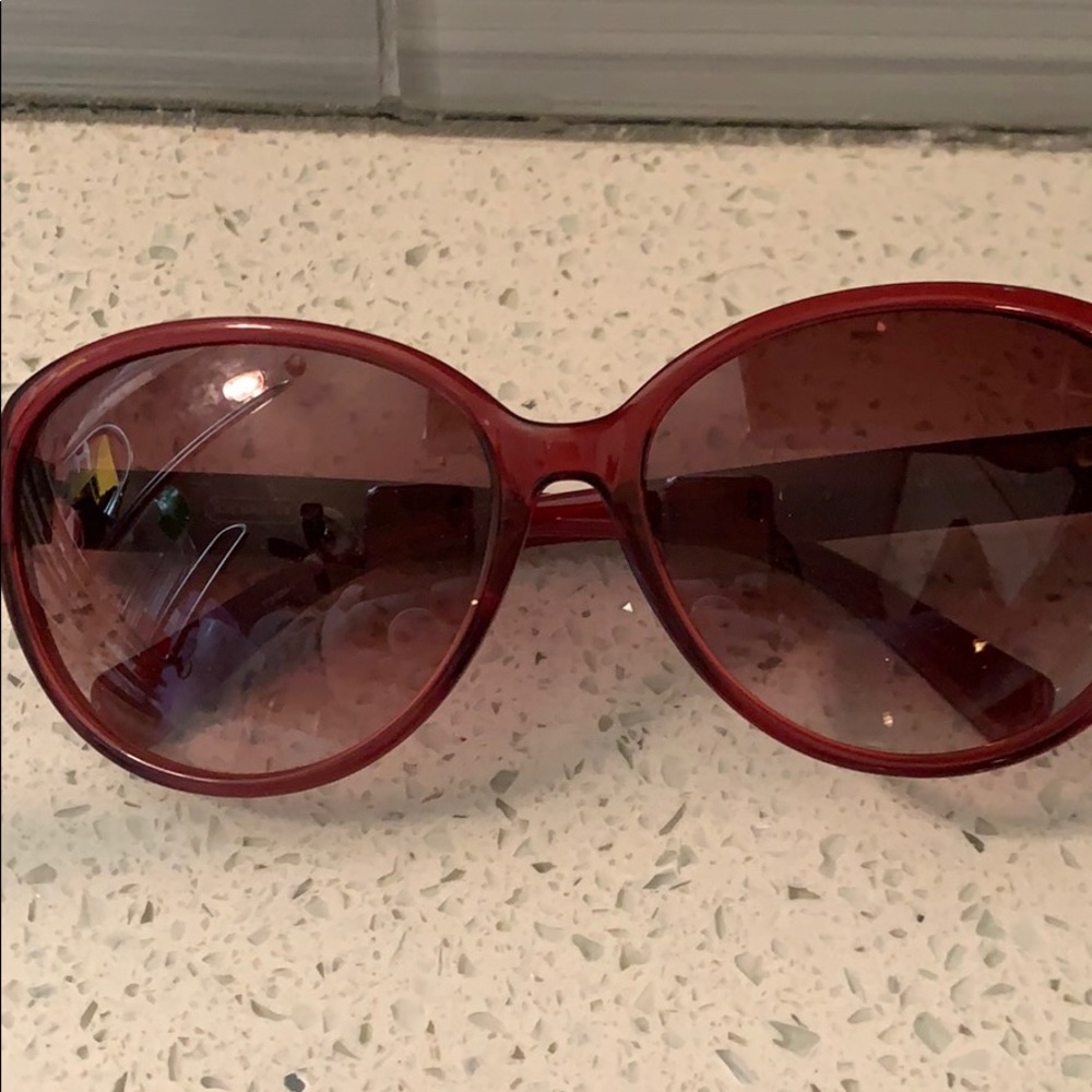 Authentic coach sunglasses - red logo